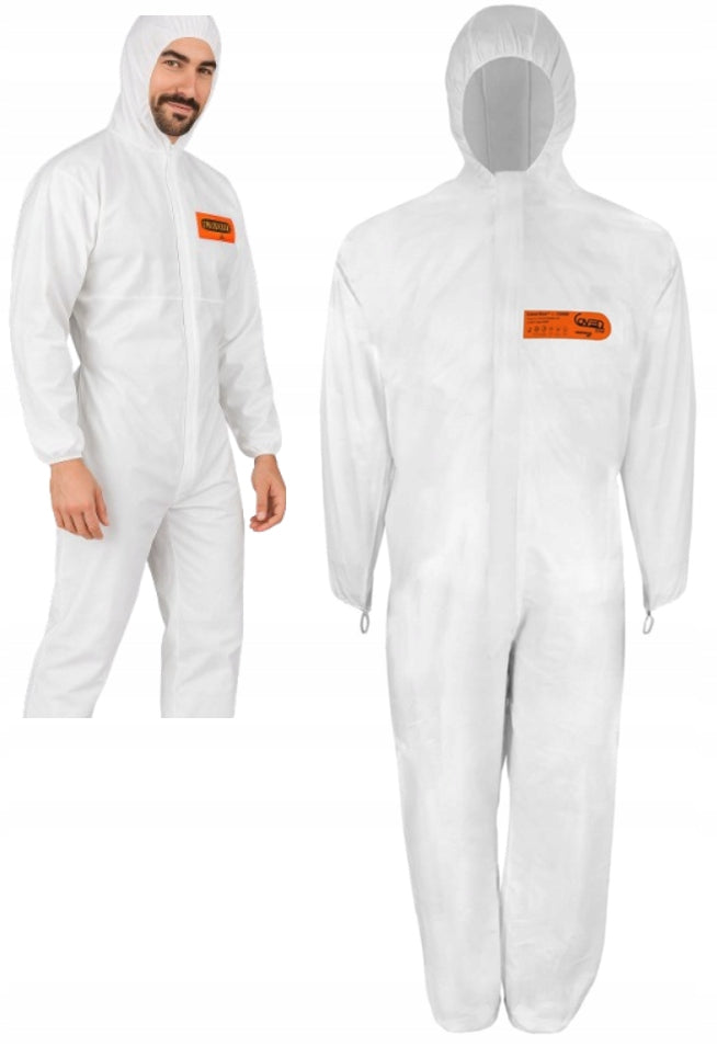 Protective JUMPSUIT PAINTING CHEMICAL asbestos WOOL TYPE 5/6 S