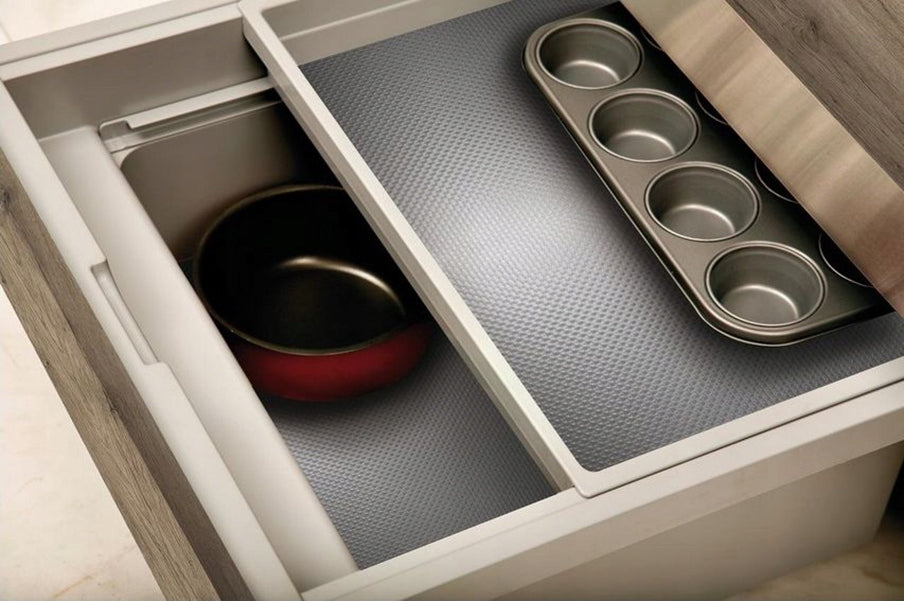 Protective Mat Non-Slip For Drawers Cabinets Dimension 50x150cm Silver Kind mat
