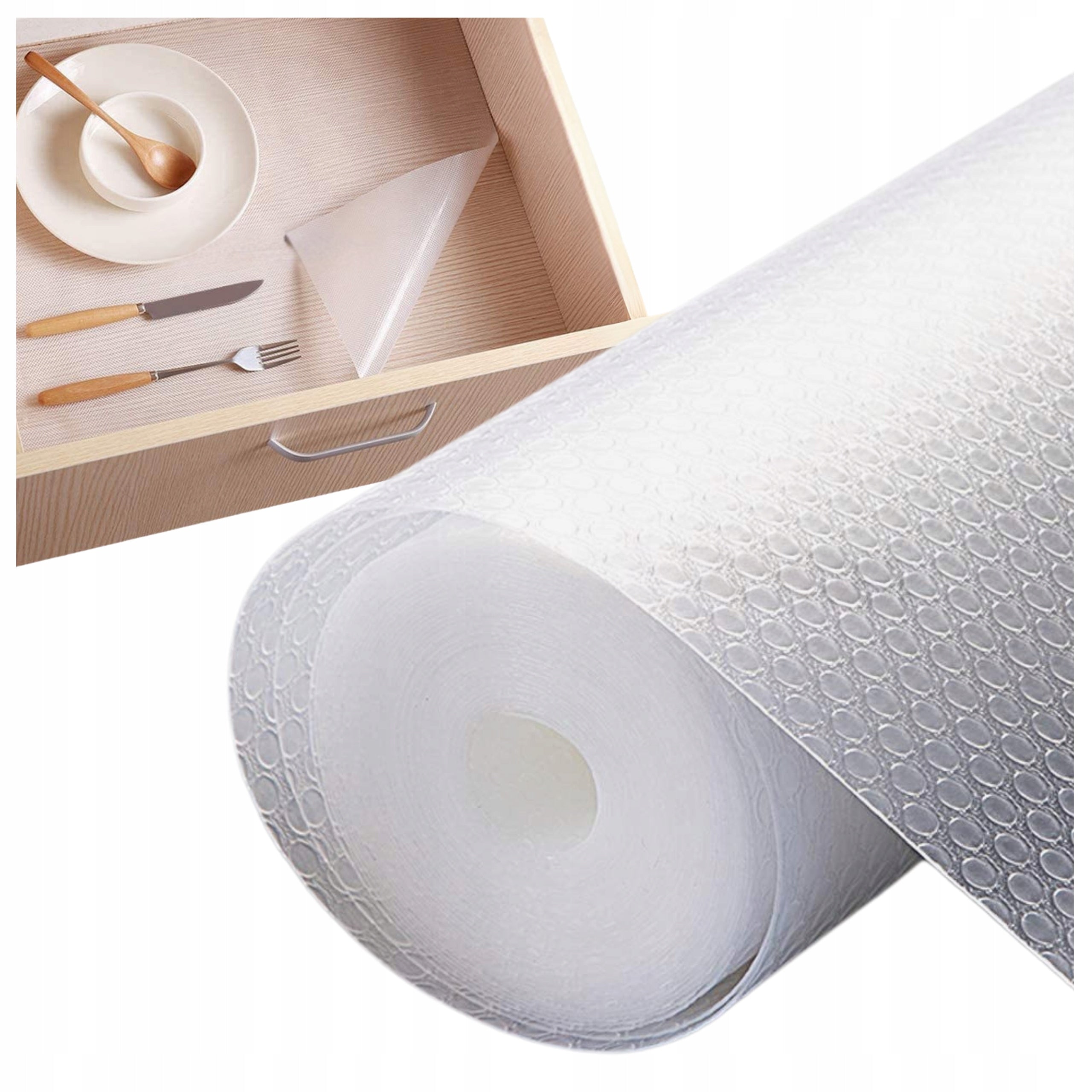 Protective Mat for Drawers Cabinets Non-Slip Stain Resistant 300x50 cm