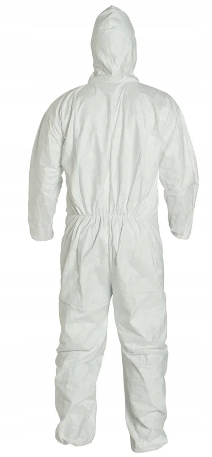 Protective Painting Suit DISPOSABLE PAINT SUIT with Hood Manufacturer code Kombinezon malarski WHITE