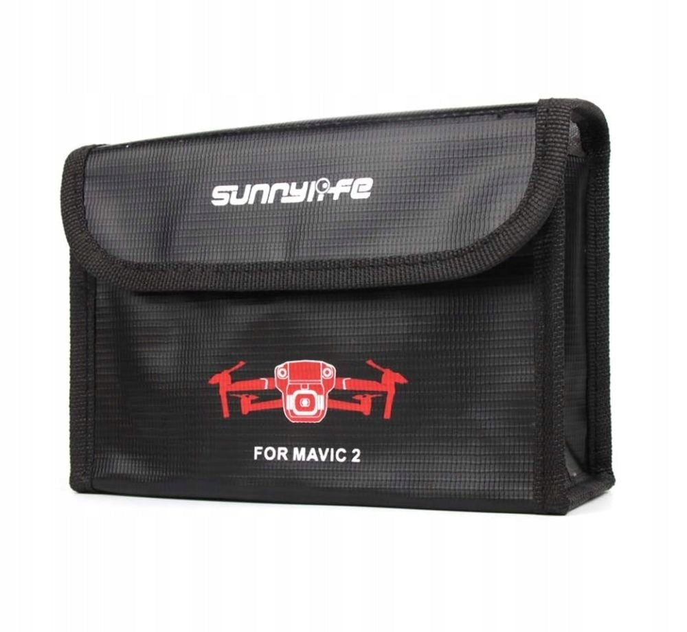 Protective bag for 3 DJI Mavic 2 LiPo batteries