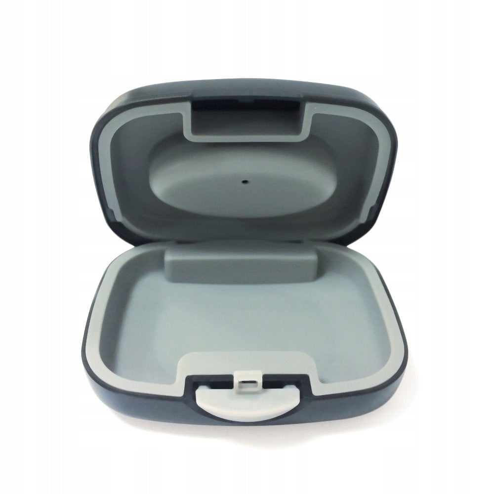 Protective box for hearing aids