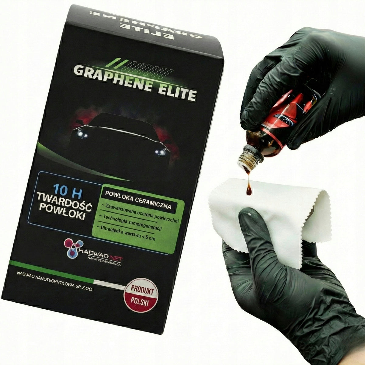 Protective coating -ceramic with graphene - Graphene Elite, 30 ml - HADWAO