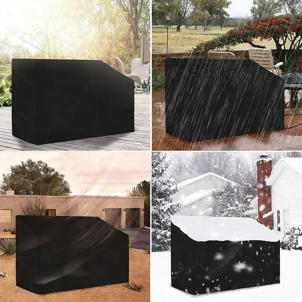 Protective cover for garden sofa 162X66X89CM Product width 66 cm