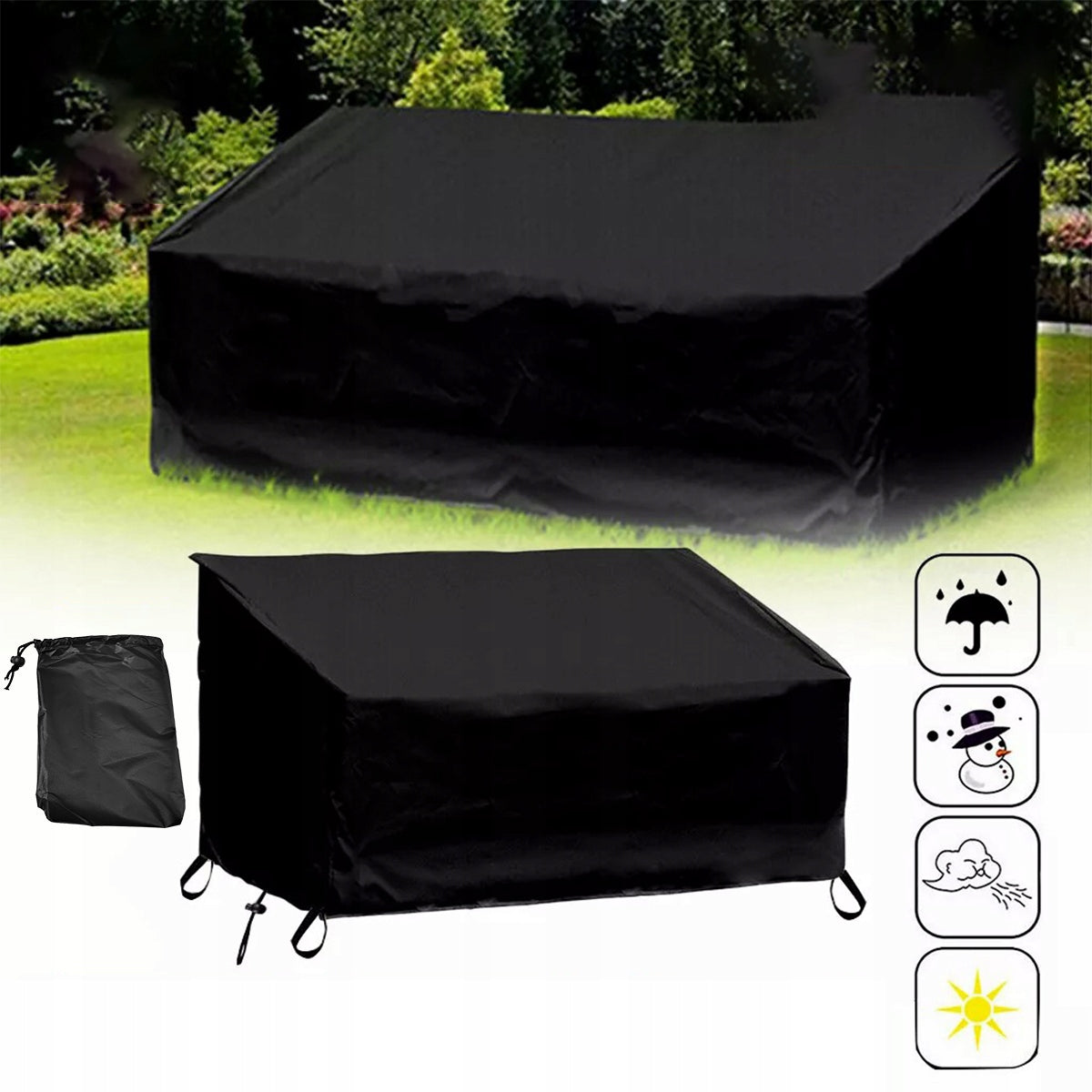 Protective cover for garden sofa Product width 66 cm