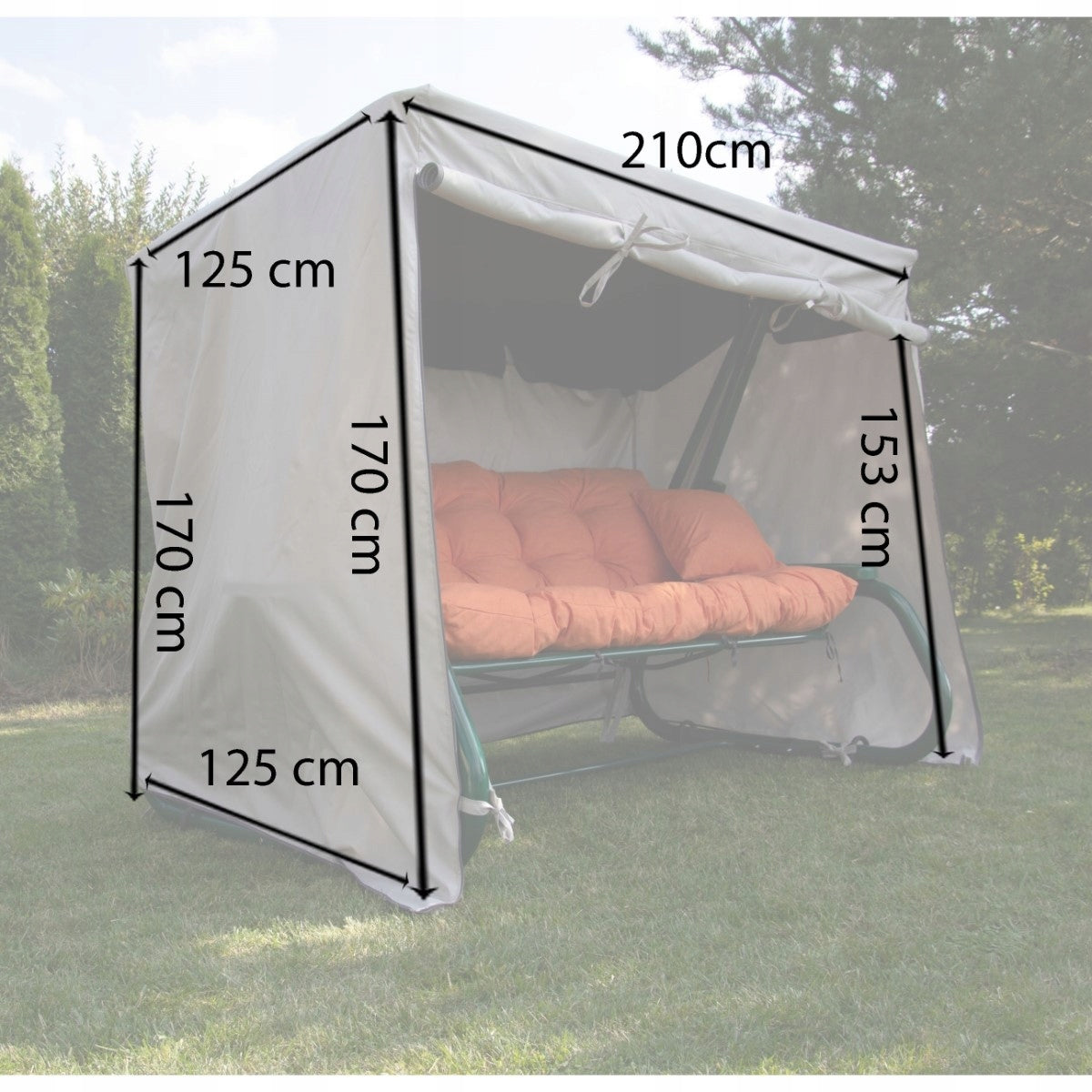 Protective cover for garden swing PRESIDENT EAN (GTIN) 5906826902656