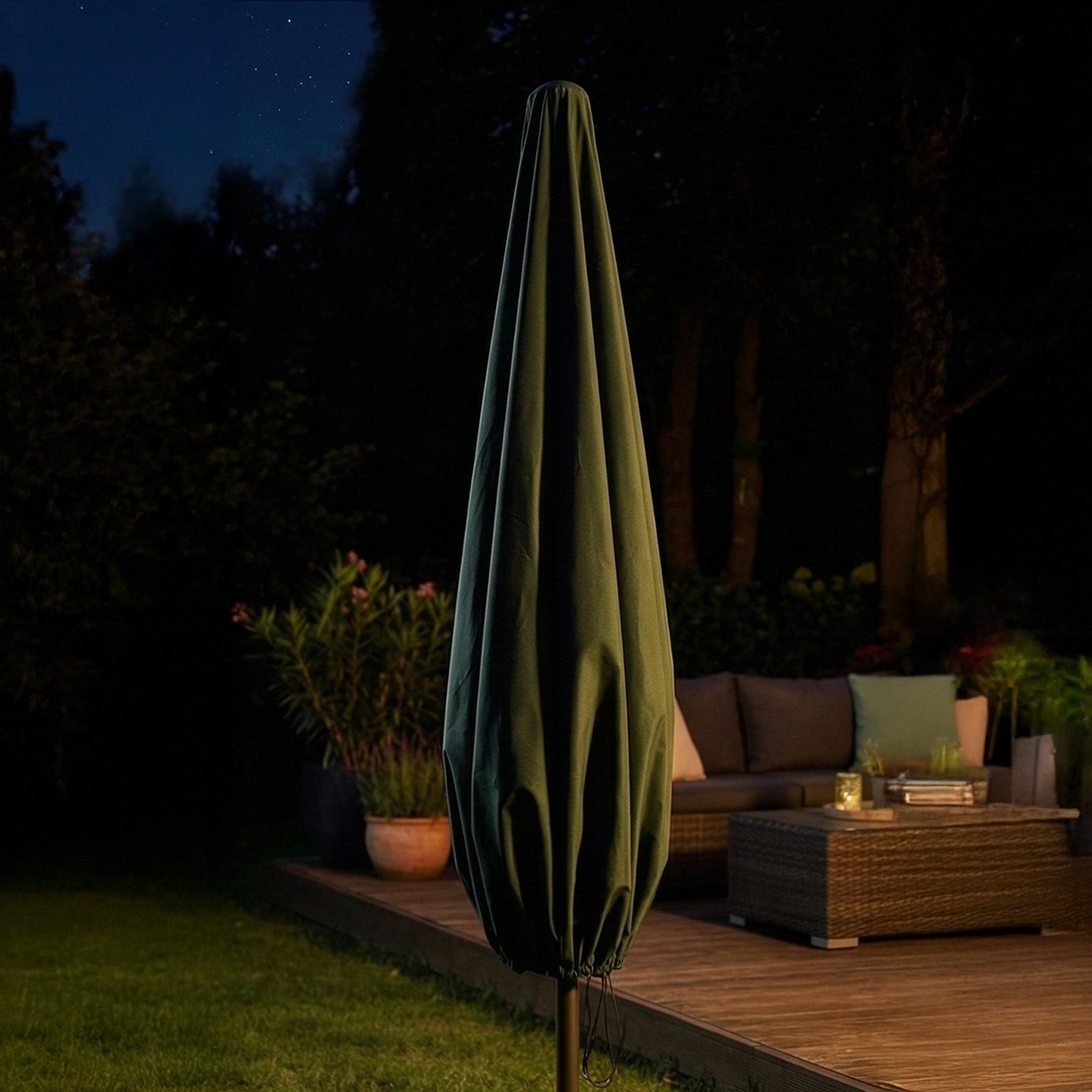 Protective cover for garden umbrella waterproof cover case +BAG Length 50 cm