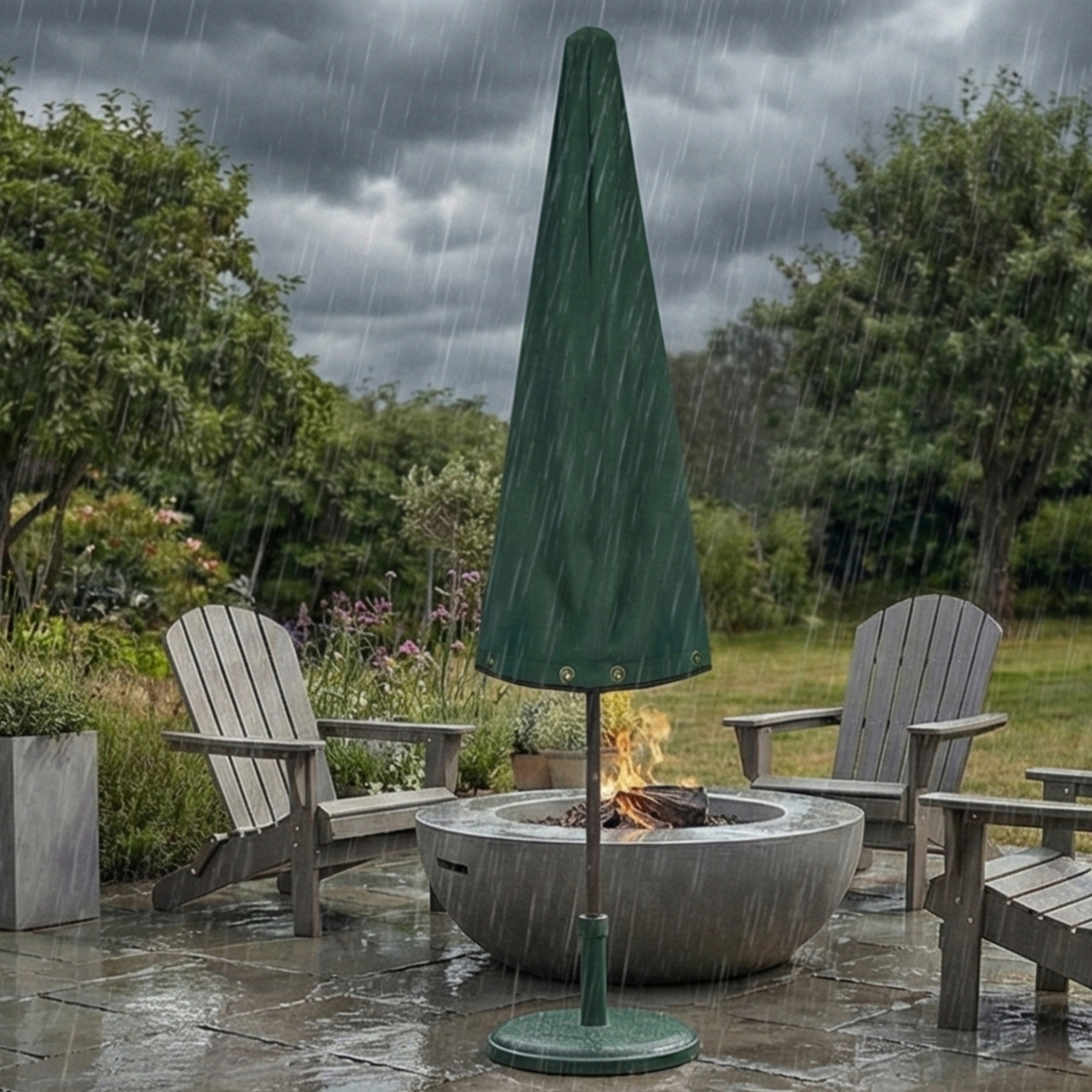 Protective cover for garden umbrella waterproof cover case +bag Packaging status original