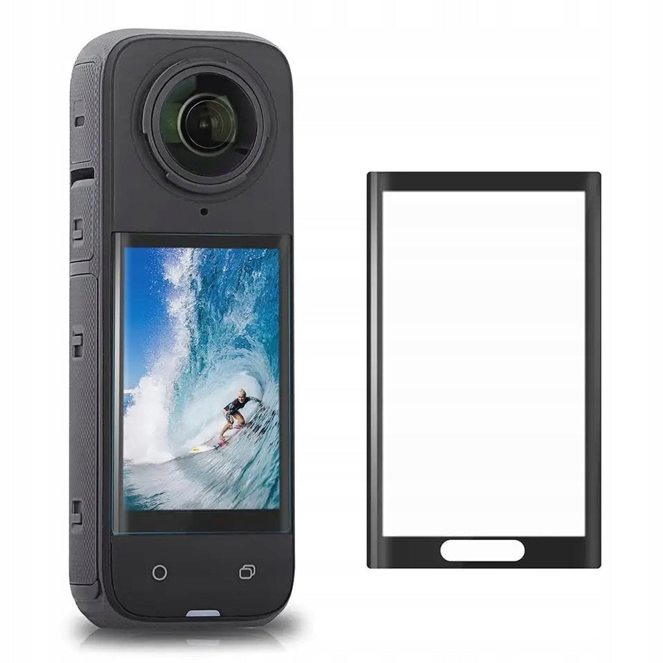 Protective glass screen film display for Insta 360 X4 X5 camera