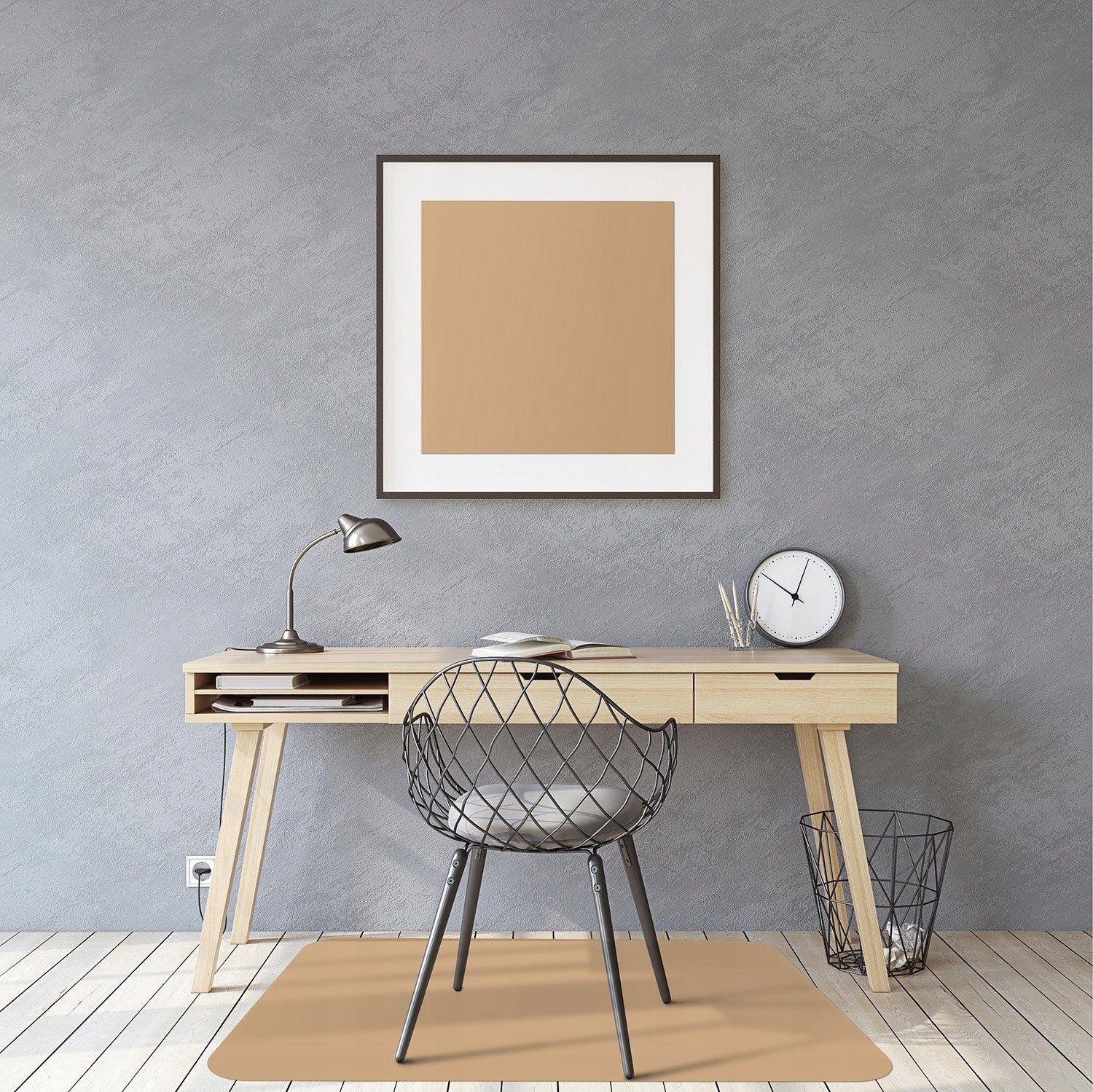 Protective mat, chair pad, brown armchair Color other