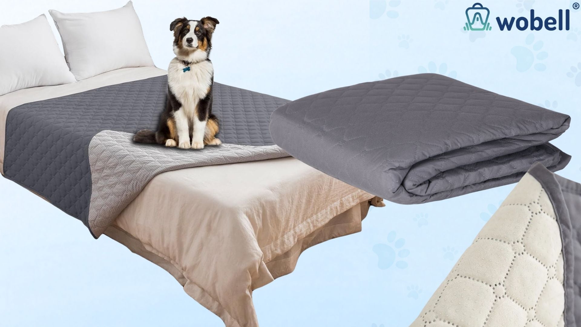 Protective mat for dog bedspread anti-slip waterproof 170x210cm Model narzuta antypoślizgowa wodoodporna 130x210cm