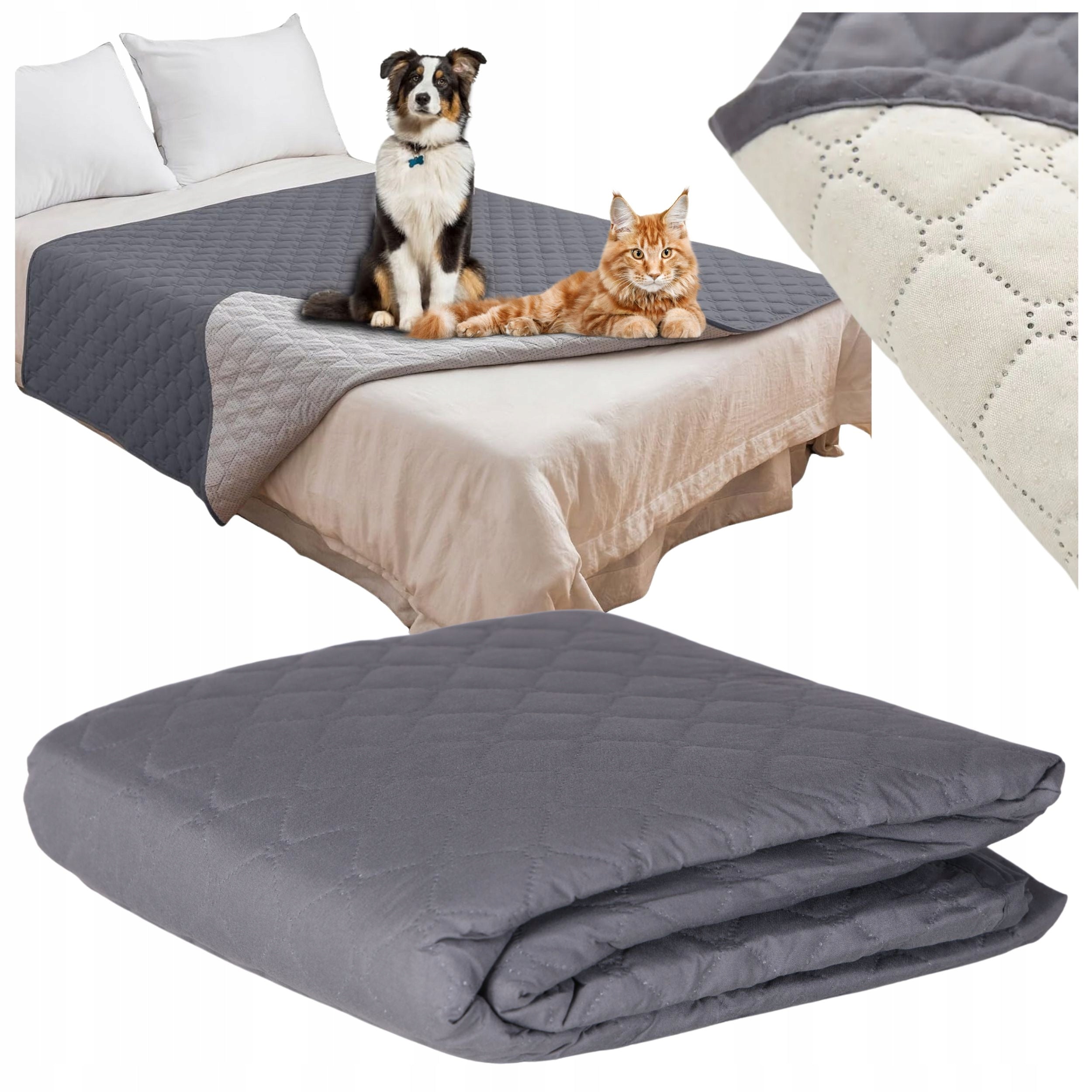 Protective mat for dog bedspread anti-slip waterproof 170x210cm Packaging status original