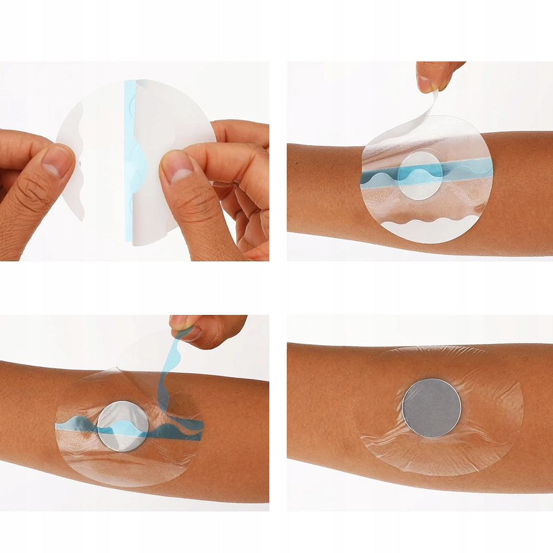 Protective patches compatible with Libre 40 pcs PU 9 cm Medical device no
