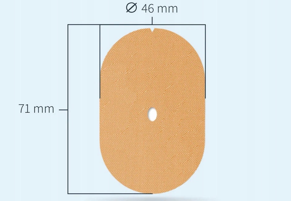 Protective patches, for Dexcom G6 / ONE sensor, Beige, 10 pcs. EAN (GTIN) 4260728840029