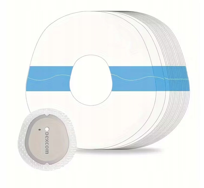 Protective patches for sensor transparent waterproof Dexcom G7 10 pcs