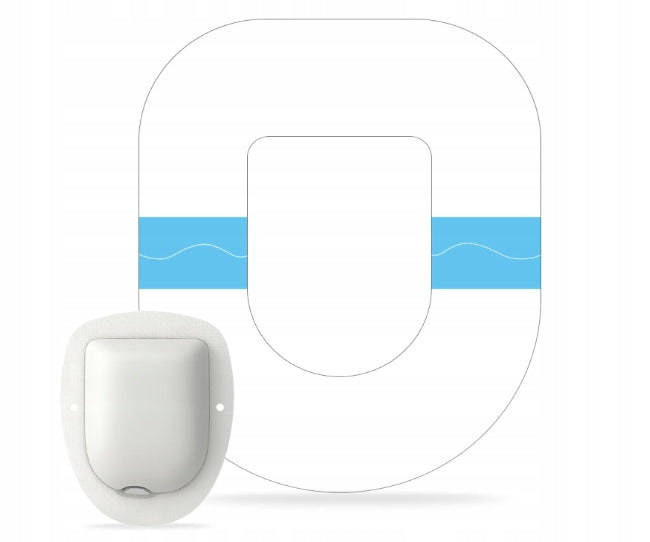 Protective patches for sensor transparent waterproof Omnipod DASH 10 pcs