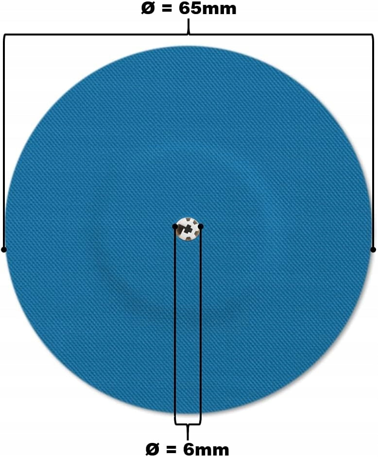 Protective patches, round for sensor Freestyle Libre 2. Blue, 10pcs. Manufacturer code 4260728840470