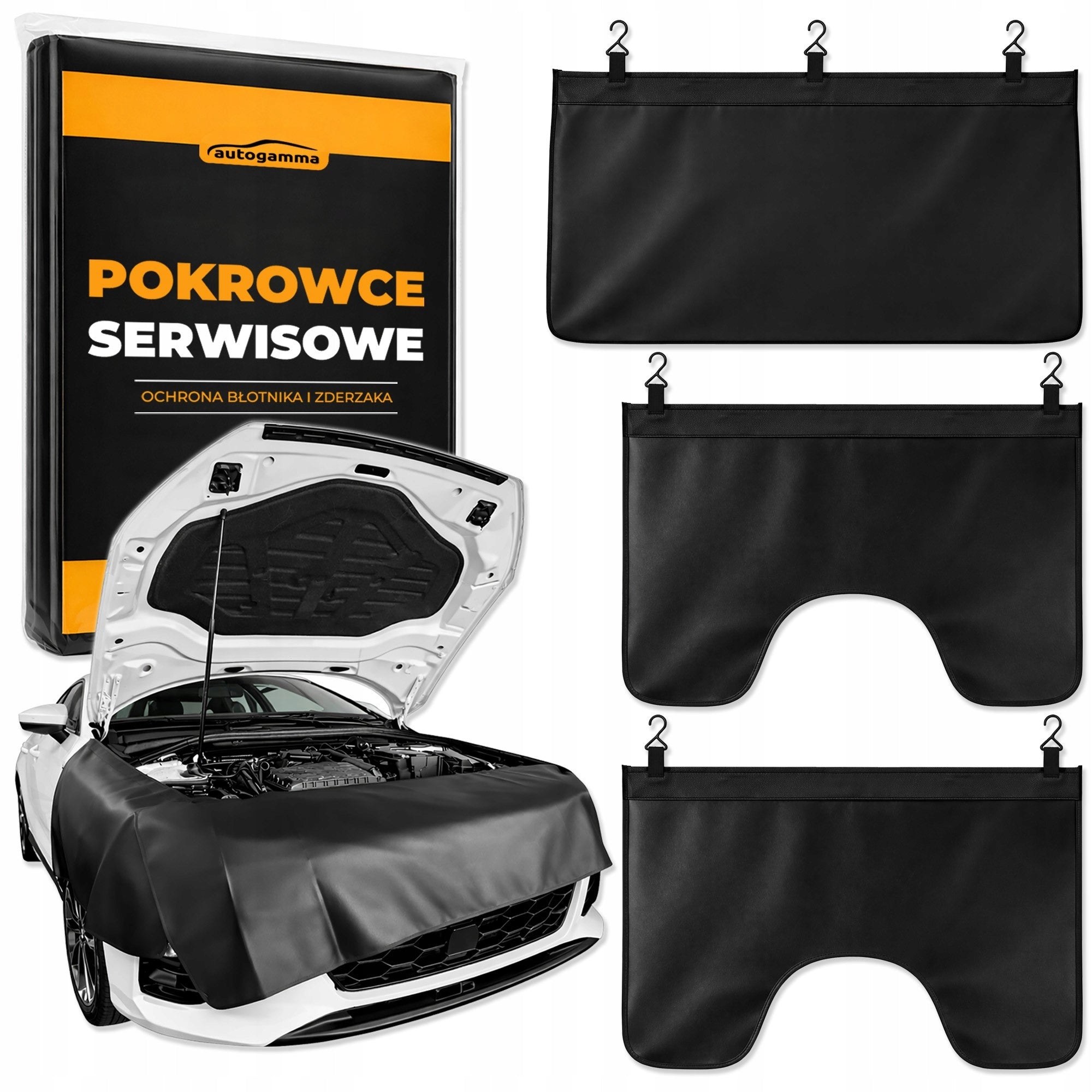 Protective service covers for car Auto Gamma Mudguards and Bumper