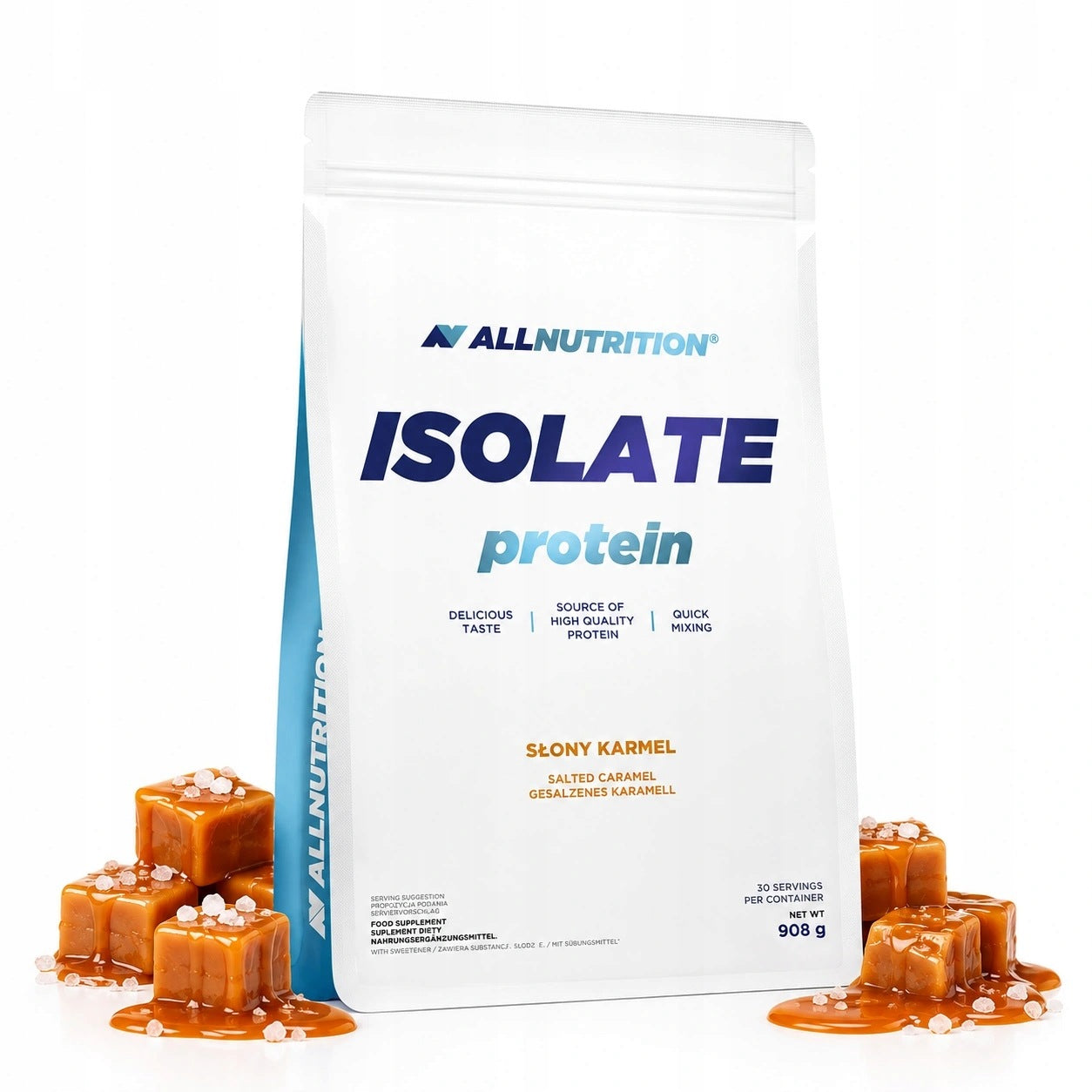 Protein ALLNUTRITION ISOLATE 908G salty caramel
