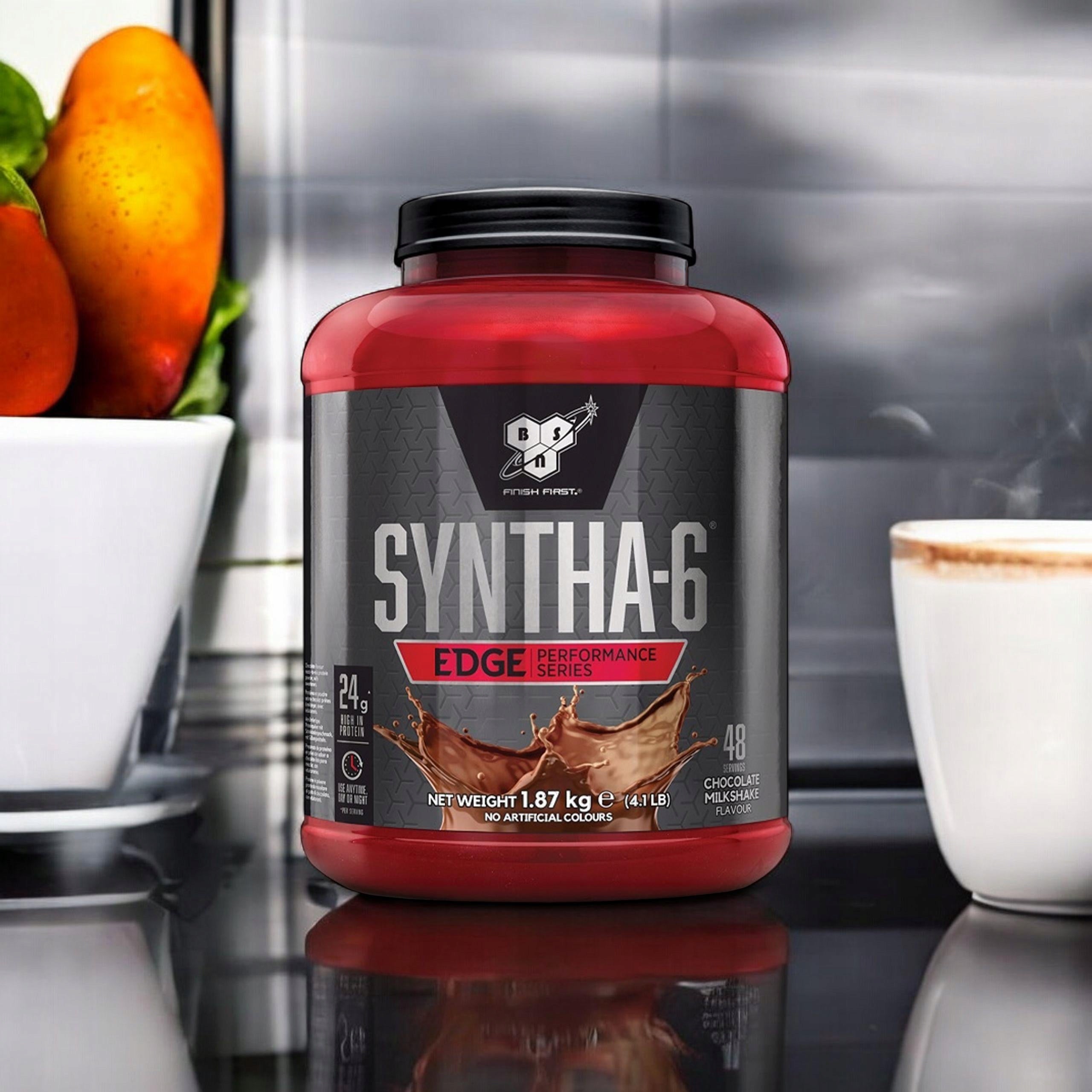 Protein BSN Syntha-6 Edge 1870g Chocolate Blend WPC WPI WPH Conditioner Packaging status original