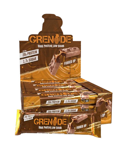 Protein Bar Grenade Protein Bar 60g fudged up Expiration date not specified