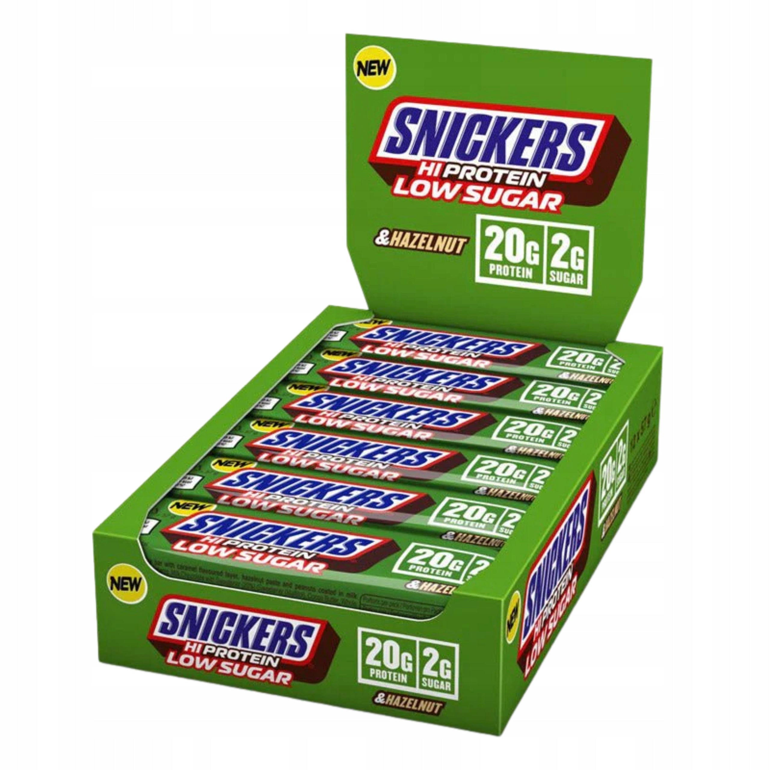 Protein Bar SNICKERS Hi Protein 12x57g Walnut Low Sugar 18g Protein