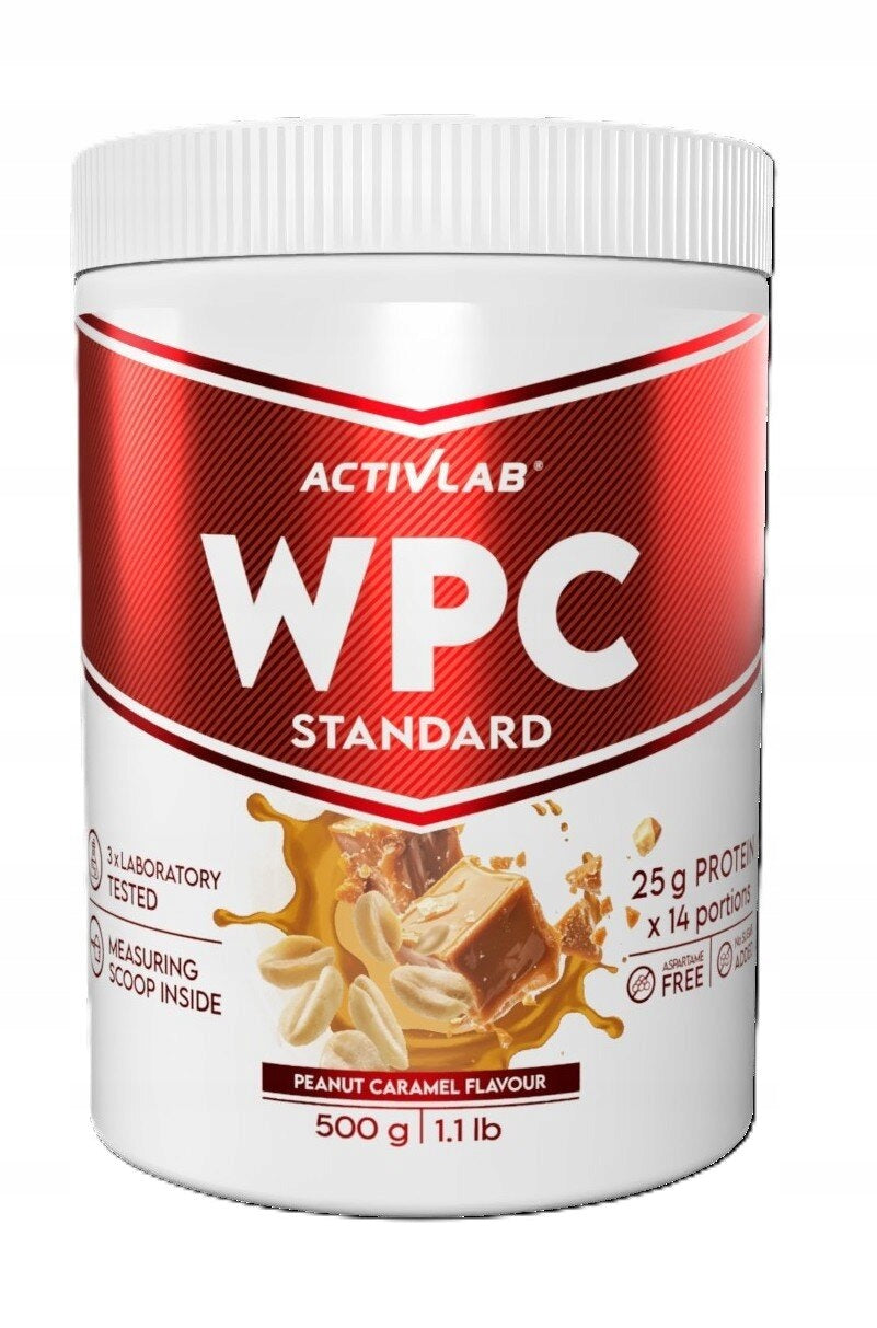 Protein Conditioner ACTIVLAB Wpc Standard Walnut Caramel (500 g) Sugar Free Expiration date not specified