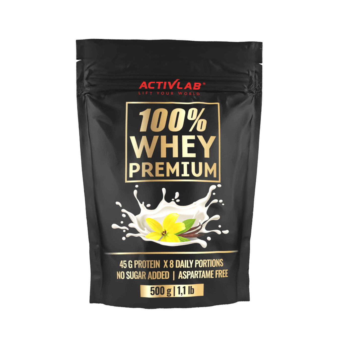 Protein Conditioner Activlab Whey Premium WPC Vanilla Weight Regeneration 500 g Packaging status original