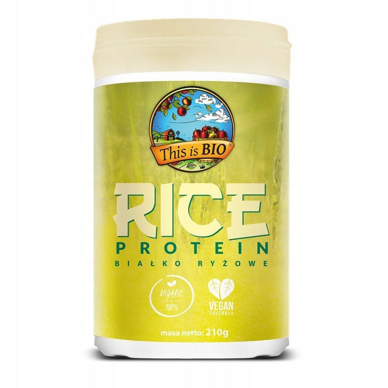Protein Conditioner BIO Brown Rice Protein 420g Natural Flavour Packaging status original