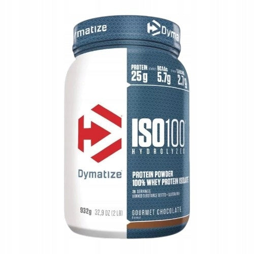 Protein Conditioner DYMATIZE ISO 100 Isolate WPI 932g Chocolate 30 Servings Packaging status original