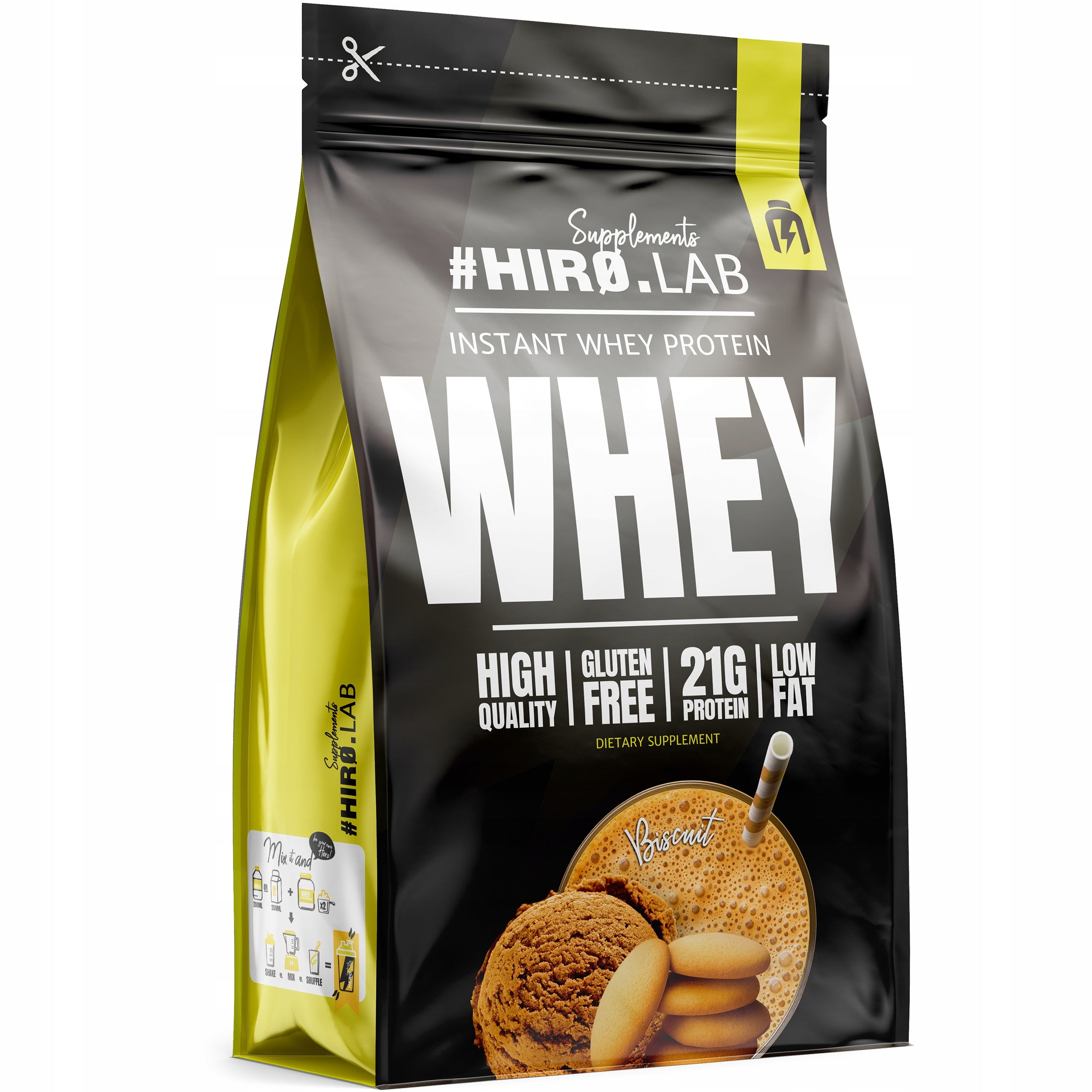 Protein Conditioner HIRO.LAB Protein Concentrate WPC Biscuit Powder 750 g