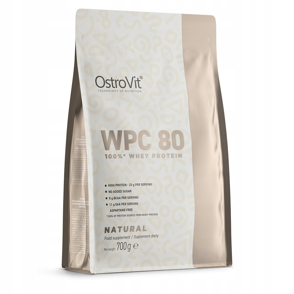 Protein Conditioner OstroVit PURE WPC 80 700 g WHEY PROTEIN NATURAL