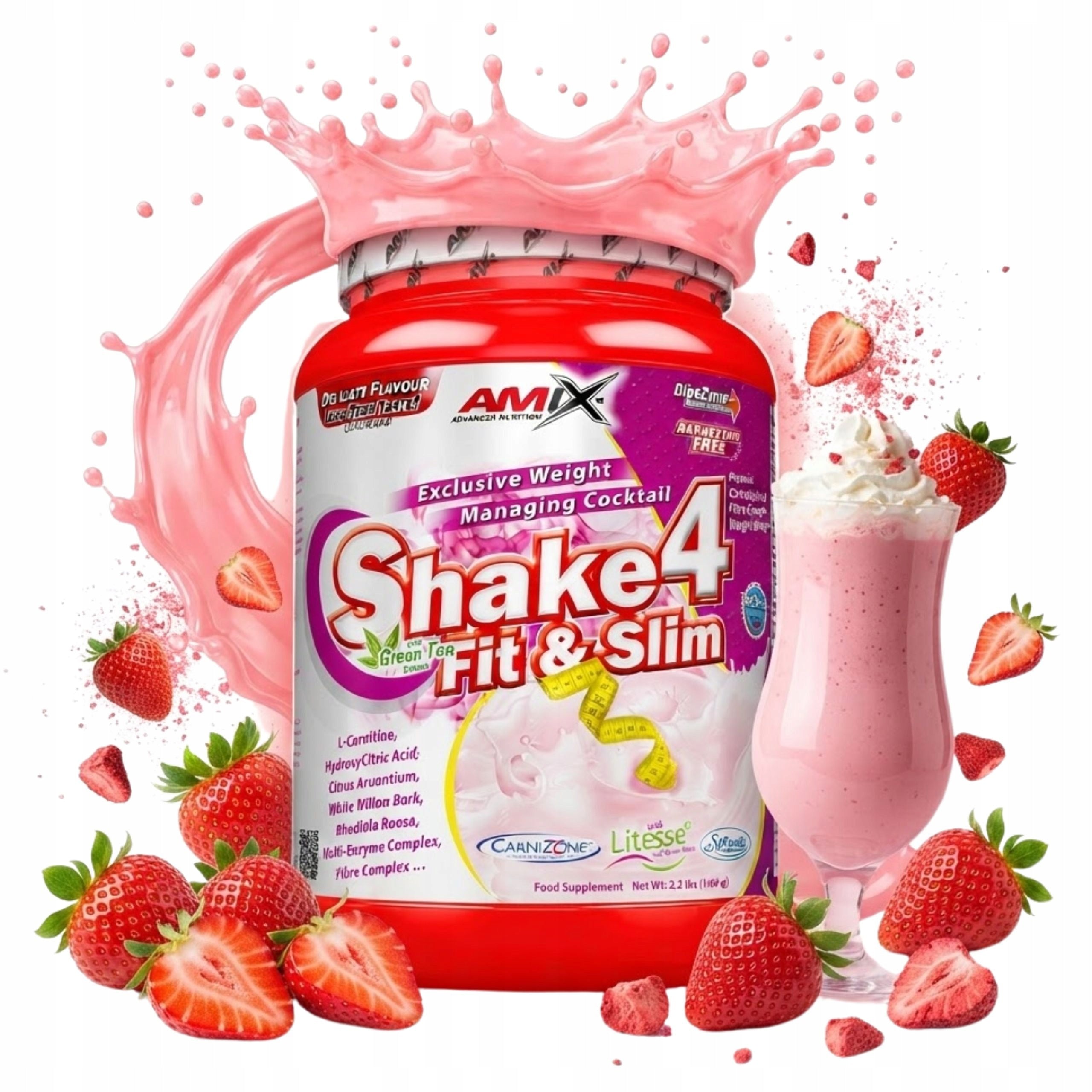 Protein Conditioner Protein Shake for Weight Loss for Women Taste Strawberry