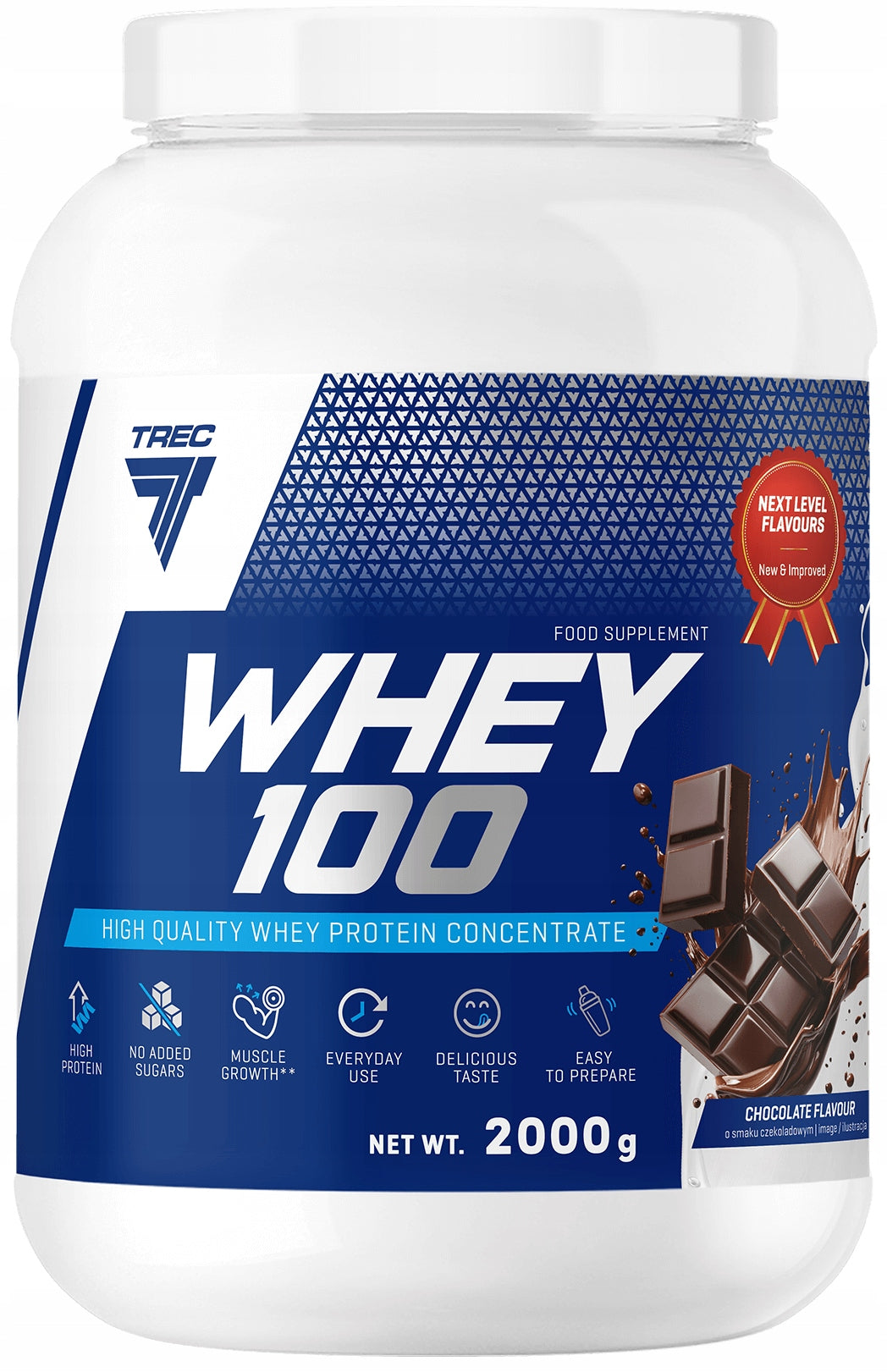 Protein Conditioner Trec Nutrition WPC Chocolate Powder 2000 g