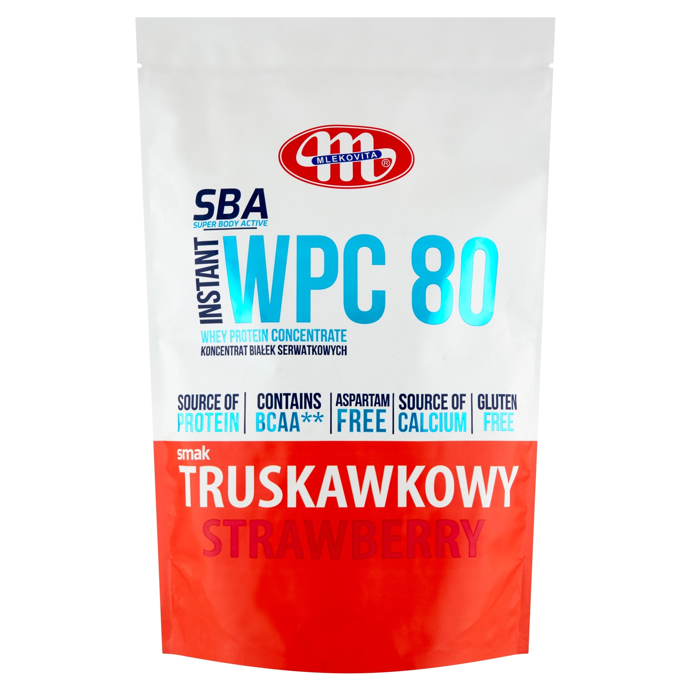 Protein Conditioner WPC Protein Concentrate Mlekovita Powder 700g STRAWBERRY