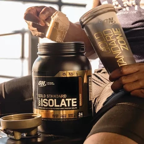 Protein Isolate OPTIMUM Gold Standard Isolate 930g Taste Vanilla WPI Conditioner Expiration date not specified