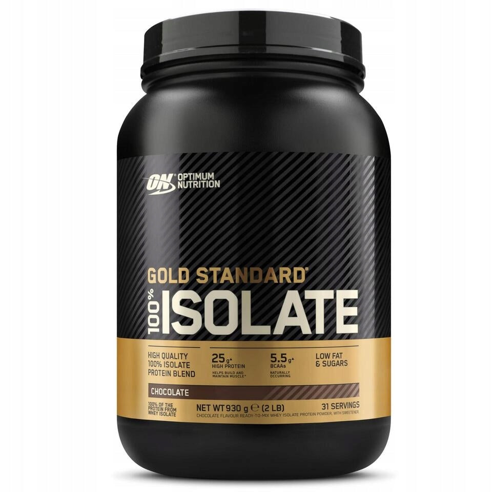 Protein Isolate OPTIMUM NUTRITION Gold Standard 930g Taste Chocolate WPI Whey Packaging status original