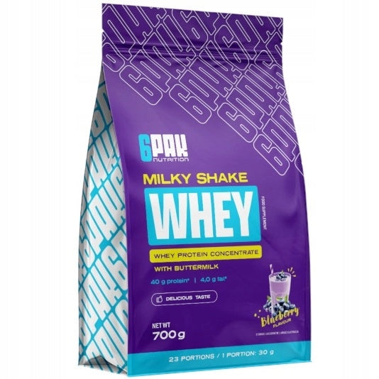 Protein MILKY SHAKE WHEY 700G Delicious Blueberry with Buttermilk Cocktail WPC 80 EAN (GTIN) 5902811802383
