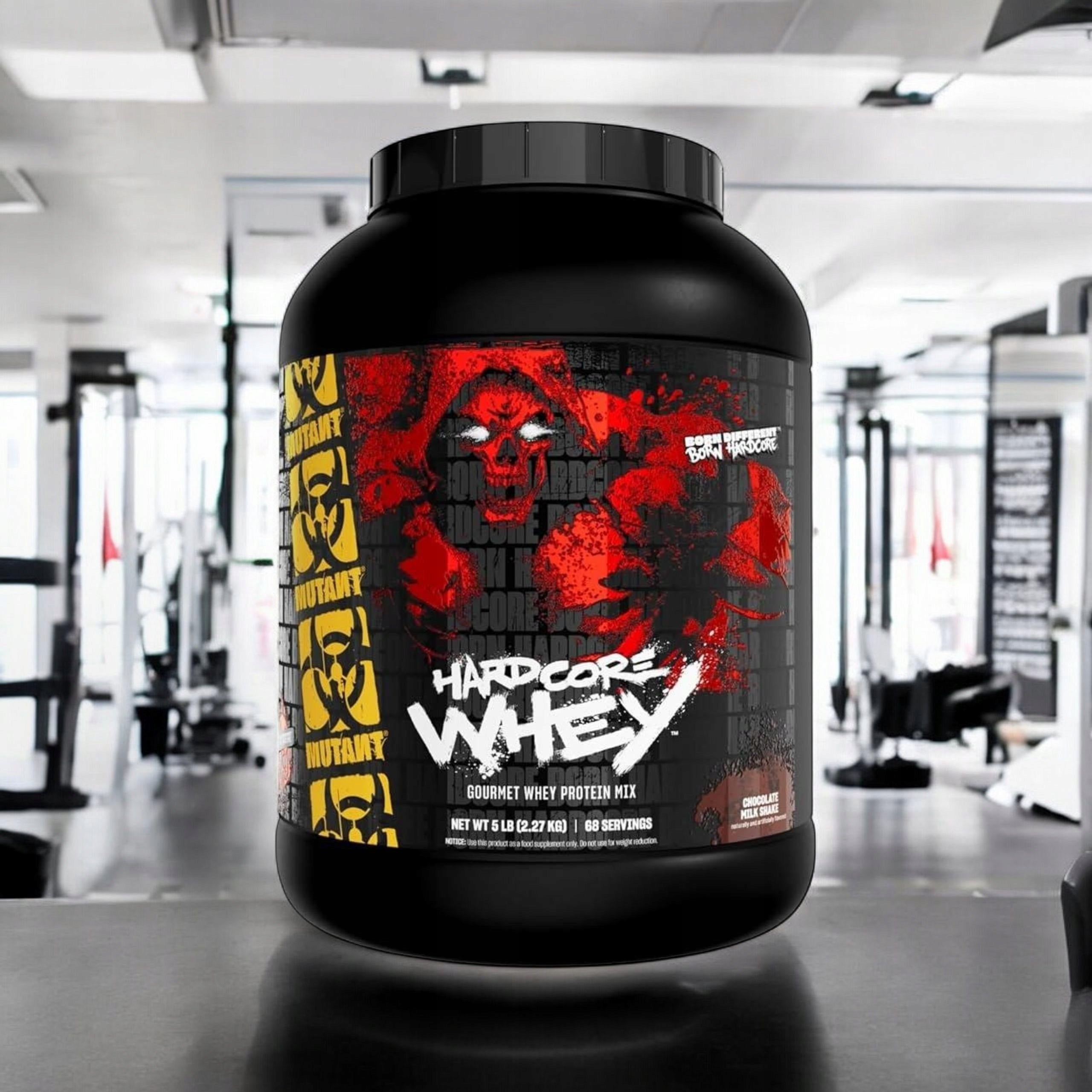 Protein MUTANT Hardcore Whey 2270g Chocolate Isolate Hydrolyzate BCAA 68p Packaging status original