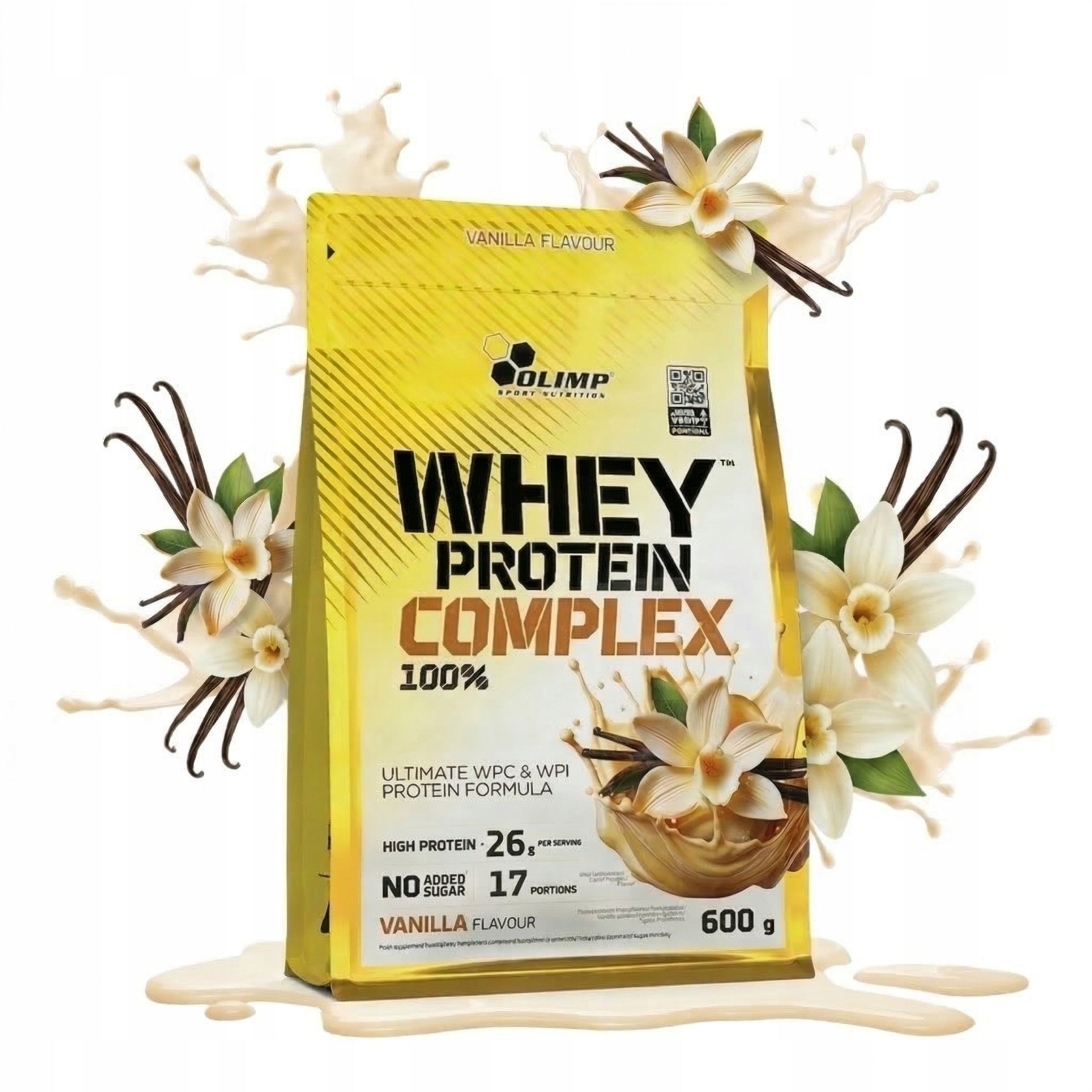 Protein Olimp WPC Whey Protein Complex Protein Conditioner Isolate 600g Vanilla