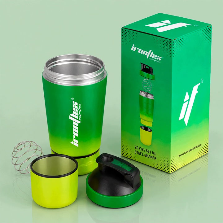 Protein SHAKER 500ml IronFlex Tight SHAKER with Conditioner Container Manufacturer code 5903140698364
