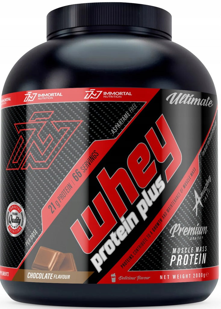 Protein Supplement Immortal Nutrition Powder Protein 2000g Chocolate Flavour