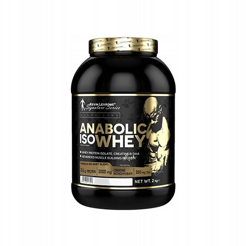 Protein Supplement KEVIN LEVRONE Anabolic Iso Whey 2000g WPI Isolate Expiration date at least six months from the date of purchase