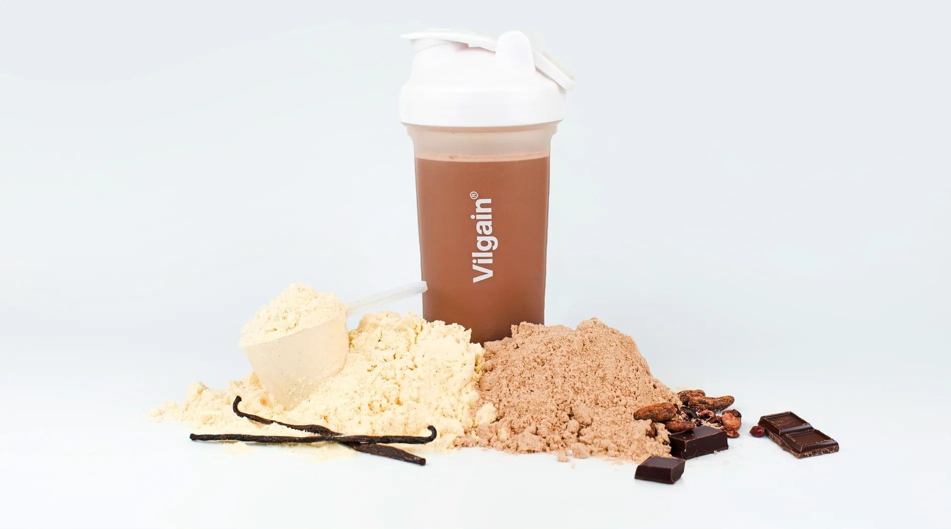Protein Vilgain 1000g Chocolate Shake Lactose Free Brand Vilgain