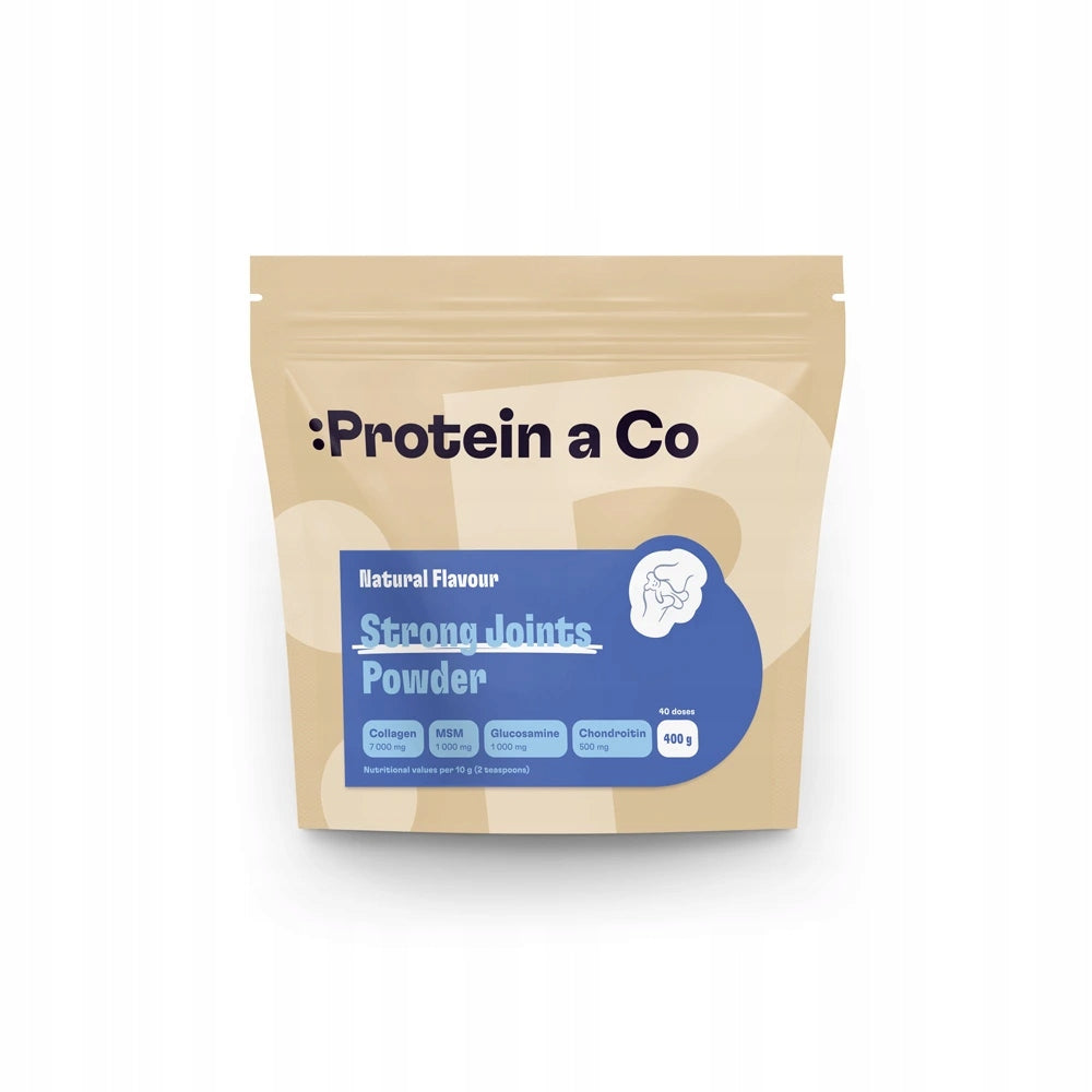 Protein and what nutrient powder for joints with raspberry flavor 400 g Basic ingredient collagen