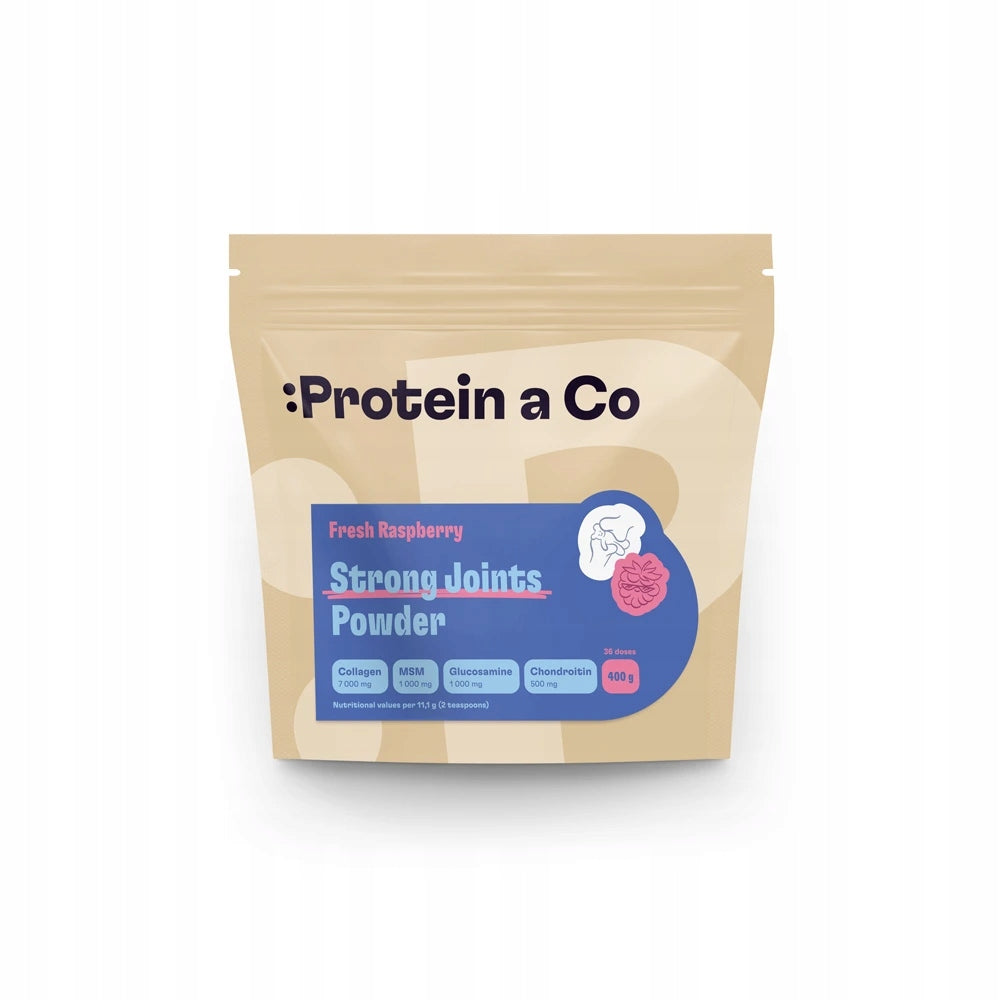 Protein and what nutrient powder for joints with raspberry flavor 400 g