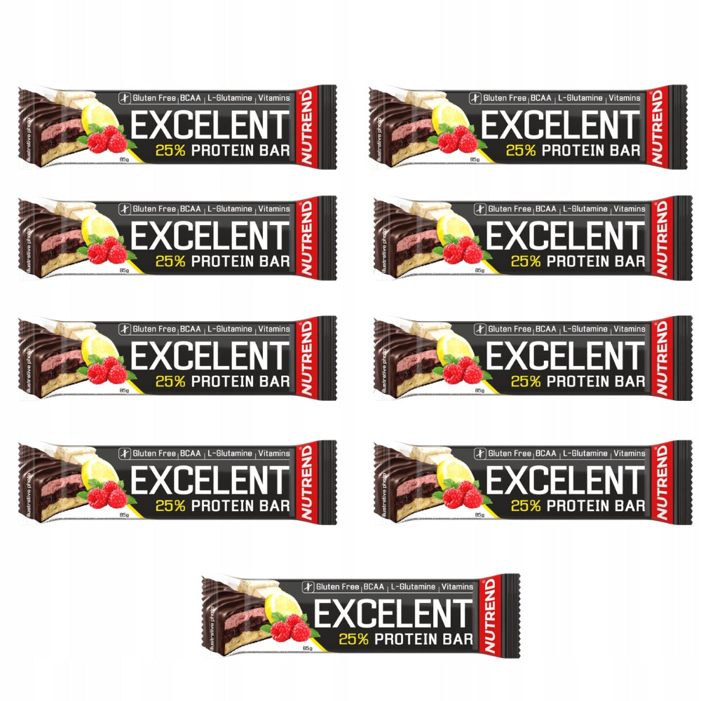 Protein bar NUTREND EXCELENT 85 lemon-raspberries