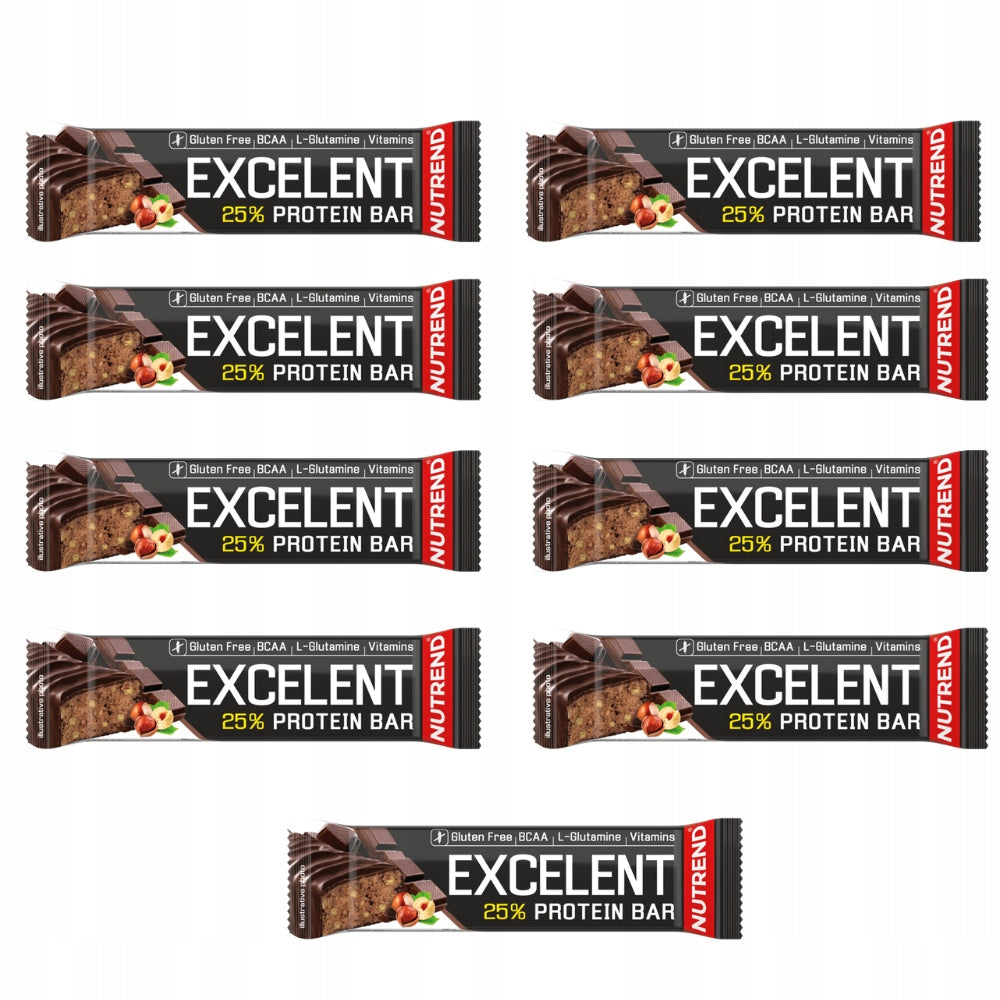 Protein bar Nutrend Excelent chocolate nuts 85 g protein snack