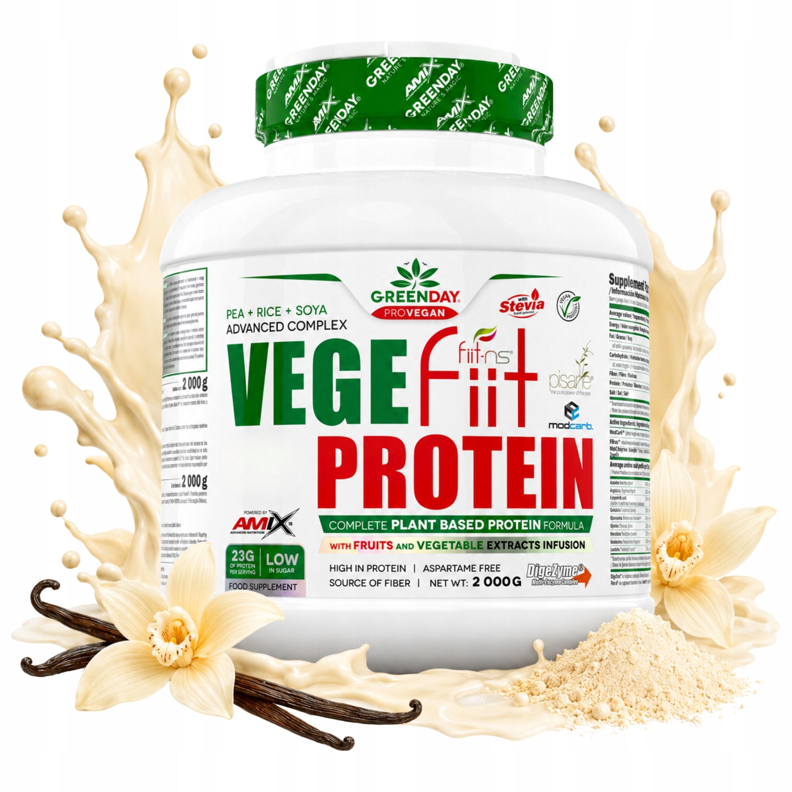Protein for Women Mix Plant Protein Pea Isolate Vanilla Rice Protein