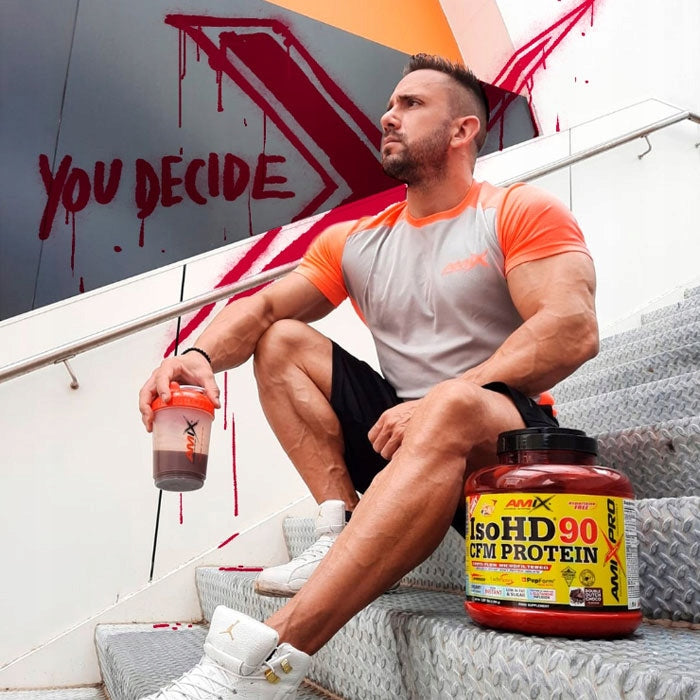 Protein isolate WPI 90 CFM whey protein supplement 500 g without sugar Expiration date at least 1 year from the date of purchase